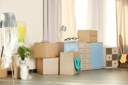 Professional packing services for a Highgate home move