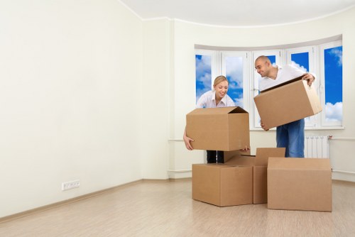 Local van transport for boxes and household items in Highgate